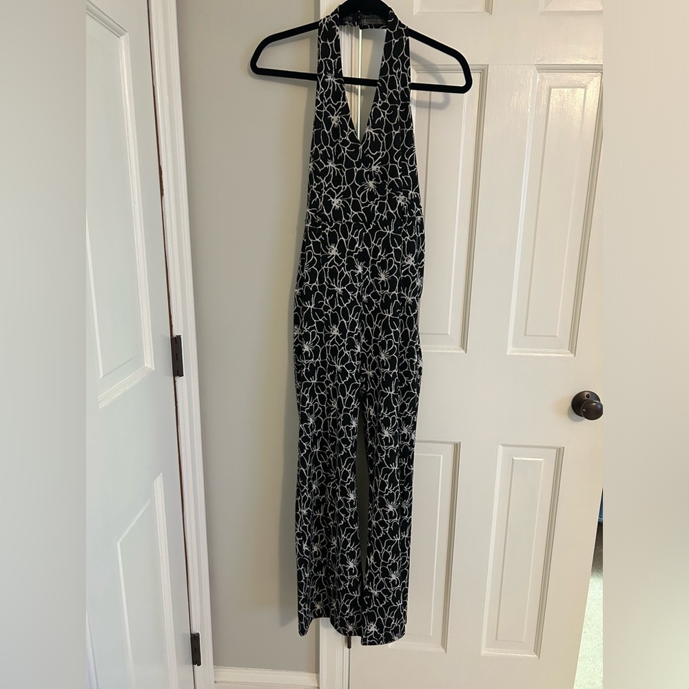 Free People Cora Floral Jumpsuit